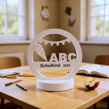 Artikelbild Einschulung Schulkind 2025 1 Klasse Raysin Loop Ring ABC Schultüte-Photoroom (14).png  Löschen Alternativtext Einschulung Schulkind 2025 1 Klasse personalisiert Geschenkset Loop inkl. Ständer aus Raysin - Artikel-Nr. 1100050 Als Artikelbild nu
